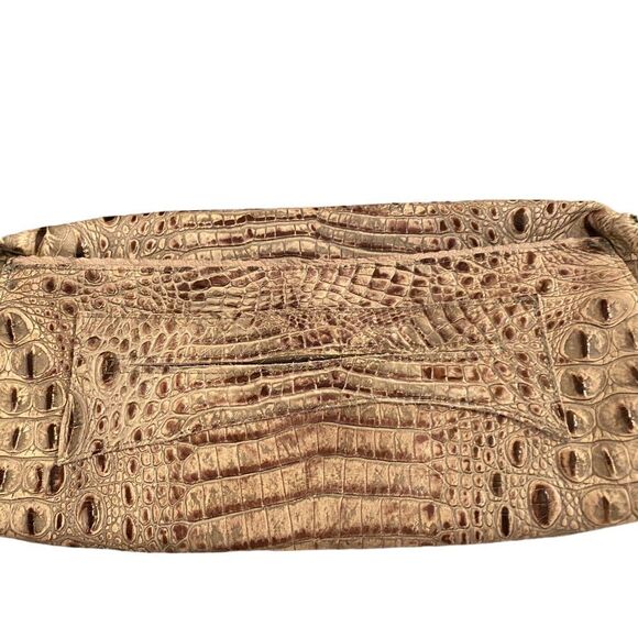 B. MAY UNIQUE REPTILE HANDBAG / CLUTCH - Picture 5 of 11